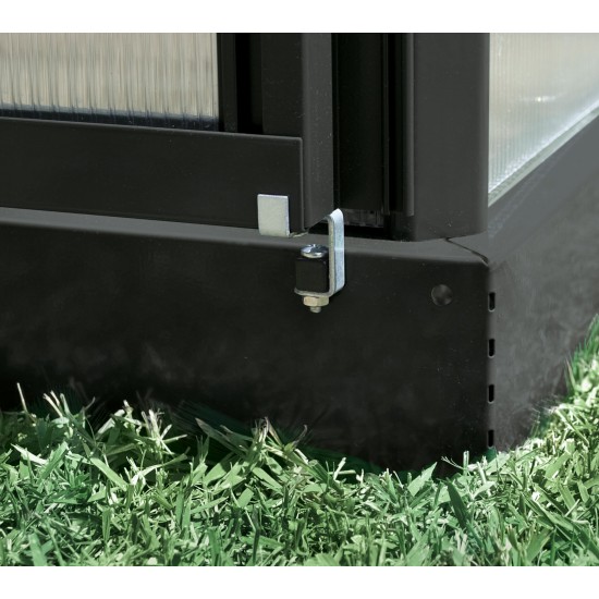 【Home&Garden】Four Season Chalet, 12 x 8 x 9, Charcoal Gray