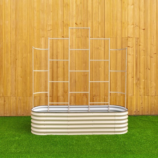 Wall Trellis (Zn-Al-Mg stainless steel) For 8 ft.L / 6.5 ft.L