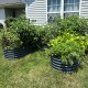 17" Tall U-Shaped Large Size Metal Raised Garden Beds