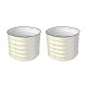 17'' Tall 24'' Round Metal Raised Garden Beds twin Pack