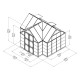 【Home&Garden】Four Season Chalet, 12 x 8 x 9, Charcoal Gray