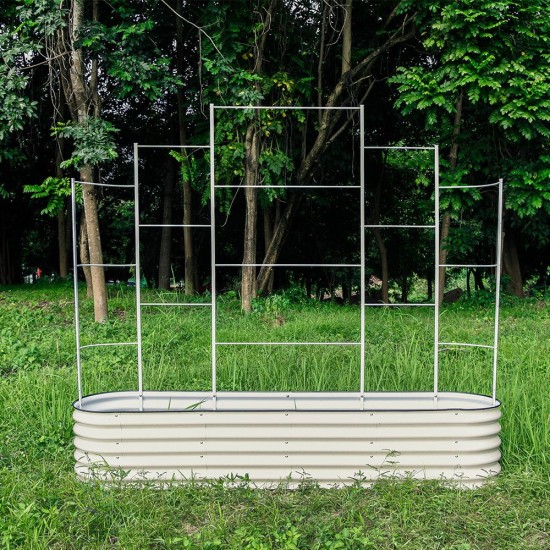 Wall Trellis (Zn-Al-Mg stainless steel) For 8 ft.L / 6.5 ft.L