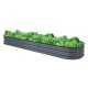 8'' Tall 6.5'x2' Metal Raised Garden Beds (6 in 1)