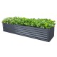17"Tall 8x2 Rectangle Metal Raised Garden Beds (9 in 1)