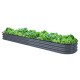 8'' Tall 8'x2' Metal Raised Garden Beds (9 in 1)