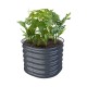 17'' Tall 24'' Round Metal Raised Garden Beds twin Pack
