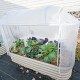 Raised Garden Bed Cover System ( Arched frame/Net cover/PE Cover)