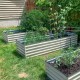17"Tall 8'x2' Rectangle Metal Raised Garden Beds (9 in 1)