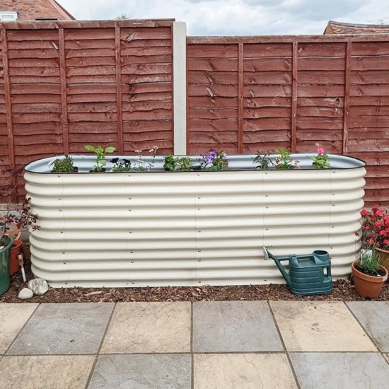 32'' Tall 8'x2' Metal Raised Garden Beds (9 in 1)