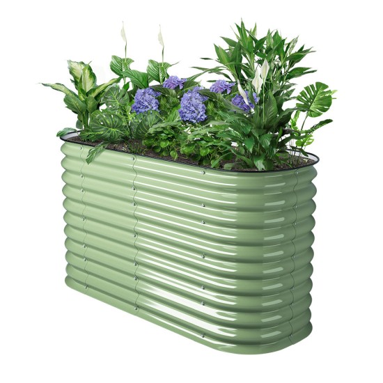 32'' Tall 5x2 Metal Raised Garden Beds (4 in 1)