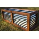 Vegeta Corrugated Metal Raised Garden Bed