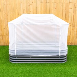 Rasied Garden Bed Cover System ( Arched frame/Net cover/PE Cover)