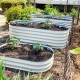 17" Tall 5'x2' Metal Raised Garden Beds (4 in 1)