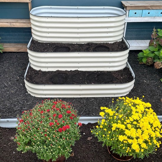 32'' Tall 3 Tiered Raised Garden Bed