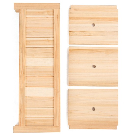 Portable Folding Wood Raised Garden Bed Planter Box Flower Bed