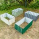 17"Tall 3.5x2 Rectangle Metal Raised Garden Beds