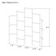 Wall Trellis (Zn-Al-Mg stainless steel) For 8 ft.L / 6.5 ft.L