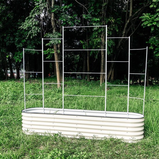Wall Trellis (Zn-Al-Mg stainless steel) For 8 ft.L / 6.5 ft.L