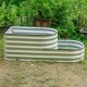 17'' Tall Tiered Metal Raised Garden Beds