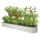 11'' Tall 8x2 Metal Raised Garden Beds (9 in 1)