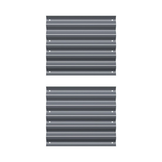Side Panels To Extend 17"/32" Tall Metal Raised Garden Beds -2 Pics