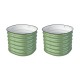17'' Tall 24'' Round Metal Raised Garden Beds twin Pack