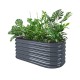 17"Tall 3.5'x2' Metal Raised Garden Beds (2 in 1)
