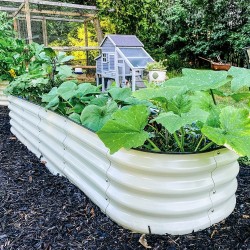 12-in-1 Modular Metal Raised Garden Bed"