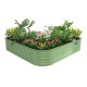 17" Tall L-Shaped Metal Raised Garden Beds