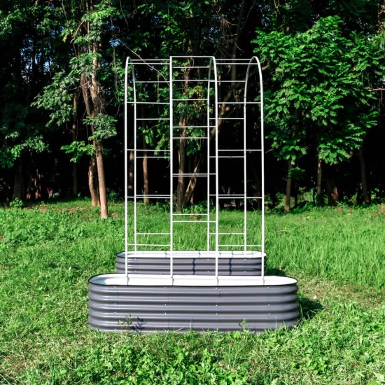 Arched Trellis (Zn-Al-Mg stainless steel) For 8ft.L/ For 6.5ft.L