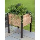 2' x 2' Elevated Cedar Planter Box, Natural