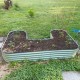 17" Tall U-Shaped Standard Size Metal Raised Garden Beds
