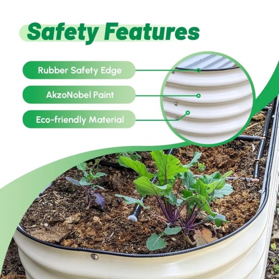 32'' Tall 3 Tiered Raised Garden Bed