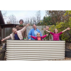 Vegega 9-in-1 Metal Raised Garden Bed