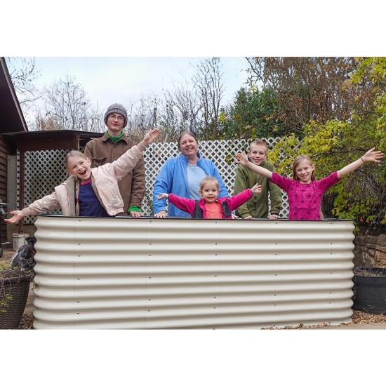 Vegega 9-in-1 Metal Raised Garden Bed