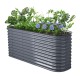 32'' Tall 6.5'x2' Metal Raised Garden Beds (6 in 1)