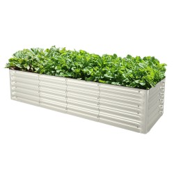 17"Tall 6.5x2 Rectangle Metal Raised Garden Beds (6 in 1)