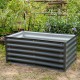 17"Tall 3.5x2 Rectangle Metal Raised Garden Beds