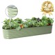 17'' Tall 8x2 Metal Raised Garden Beds (9 in 1)