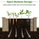 Wooden Raised Garden Bed Outdoor Wood Planter Box for Vegetables Flowers Fruit