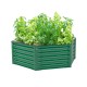 17"Tall 3.5'x4' Hexagon Metal Raised Garden Beds