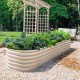 17'' Tall 8x4 Metal Raised Garden Beds (10 in 1)