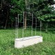 Wall Trellis (Zn-Al-Mg stainless steel) For 8 ft.L / 6.5 ft.L