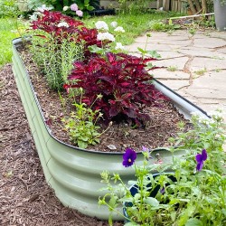 11'' Tall 8'x2' Metal Raised Garden Beds (9 in 1)