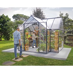 【Home&Garden】Four Season Chalet, 12 x 8 x 9, Charcoal Gray