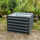 17" Tall Square Metal Raised Garden Beds - Twin Pack
