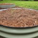 8'' Tall 42'' Round Metal Raised Garden Beds