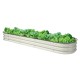 8'' Tall 6.5'x2' Metal Raised Garden Beds (6 in 1)